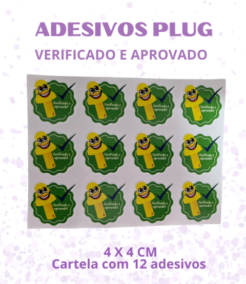 Adesivos Inspeção EPA - Verificado e aprovado - Plug - comprar online