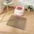 Tapete de areia favo de mel antiderrapante para gatos, camada dupla - Chega de areia pela casa - comprar online