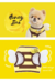 BeePet Set: Colete e Trela Cartoon para Pets na internet
