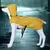 Capa de chuva leve para cachorro com capuz, poncho slicker com tiras reflexivas - Superama 