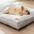 ComfortPet: Cama Impermeável e Removível para Cães, Retangular e Aconchegante