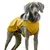 Capa de chuva leve para cachorro com capuz, poncho slicker com tiras reflexivas na internet
