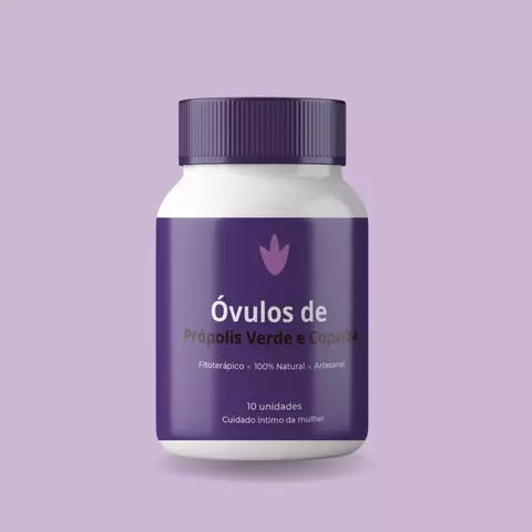 Óvulos de Própolis com Copaíba