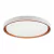 PLAFON LED MONTANA BRANCO E DOURADO(COBRE) 41CM R - Novo Copa | Materiais para Construção