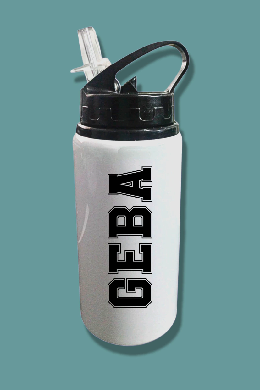 Botella polimero con pico sublimable