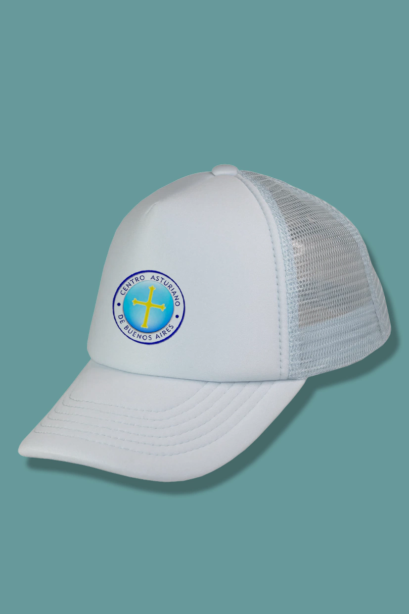 Gorra trucker con estampa en DTF