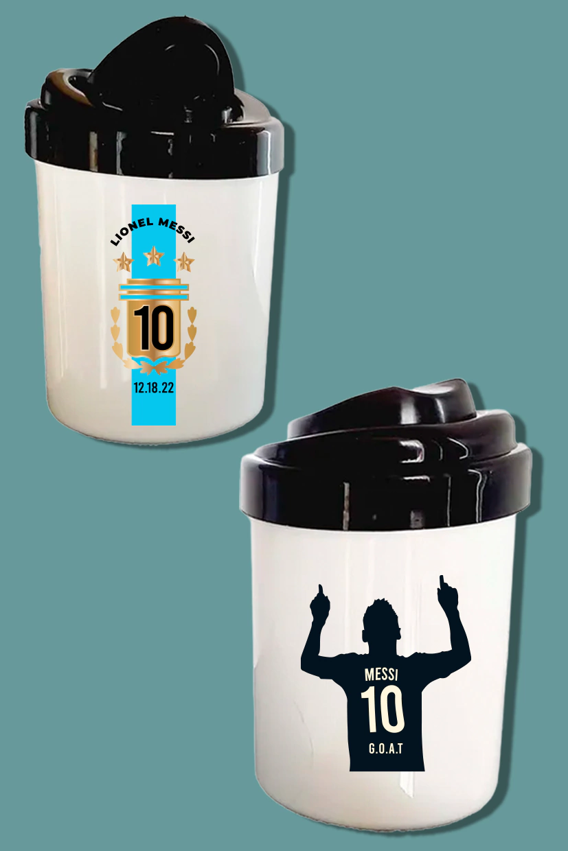 Yerbero o azucarero polimero con estampa