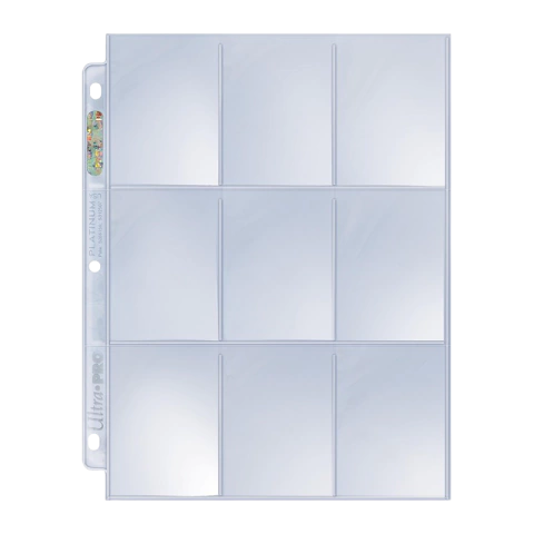 10 Folios De Carpeta Ultra Pro Platinum Series - comprar online