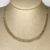 Choker Folheada Escama Dupla Oval - comprar online