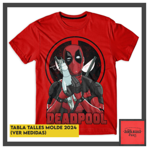 Remera Deadpool Unicornio - comprar online