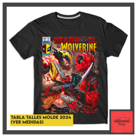 Remera Wolverine vs Deadpool - comprar online