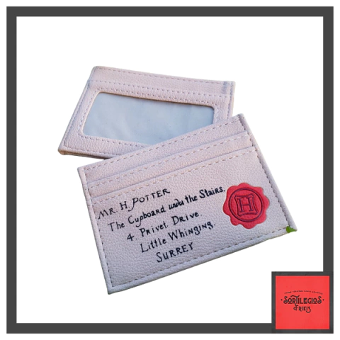 Tarjetero Carta Hogwarts Harry Potter - comprar online