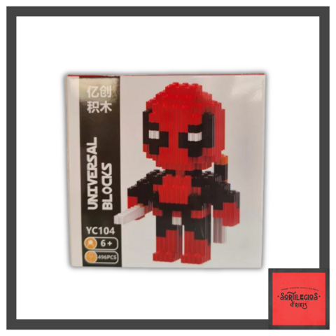 Microbrick Deadpool - comprar online