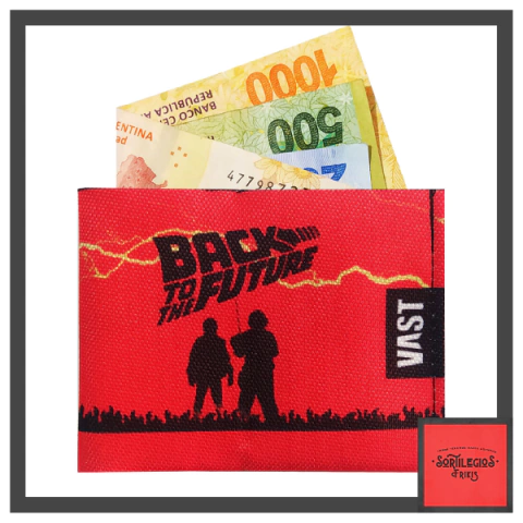 Billetera Volver al Futuro Roja - comprar online