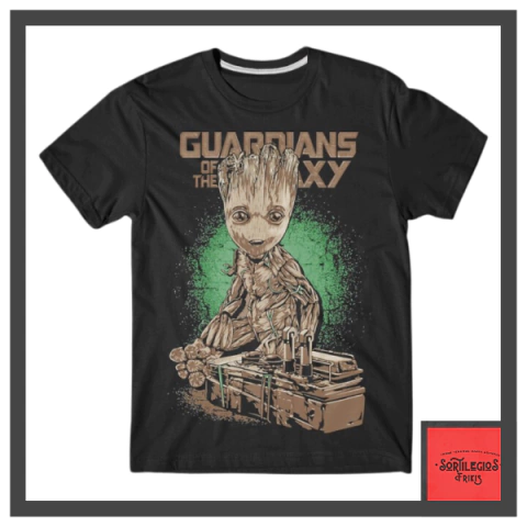 Remera Groot Guardianes de la Galaxia - comprar online