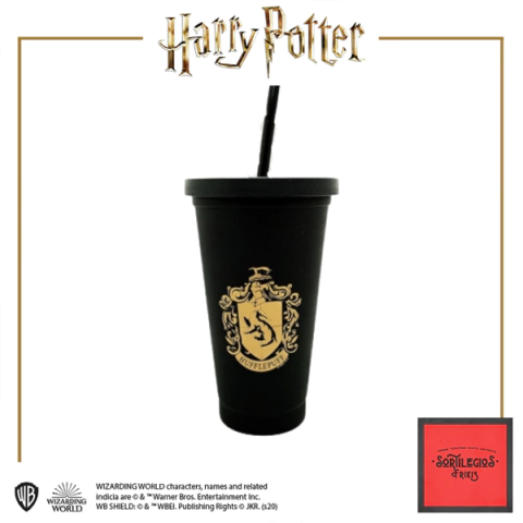 Vaso Hufflepuff Black - comprar online