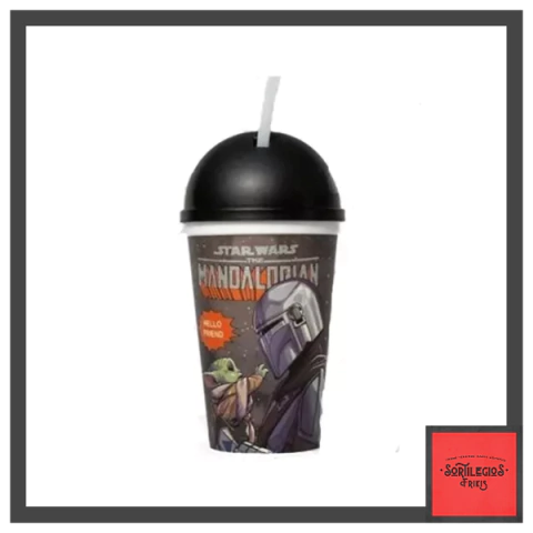 Vaso con Tapa Domo Mandalorian - comprar online