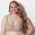 Sutiã Plus Size Reforçado com Bojo na cor bege