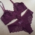 Conjunto Lingerie Yasmim com Sutiã sem bojo, com aro e Calcinha rendada