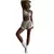 Baby doll Elegante estilo spaghetti strap