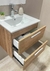 VANITORY FLOTANTE 60 CM. CON BACHA DE LOZA - MUEBLES MV