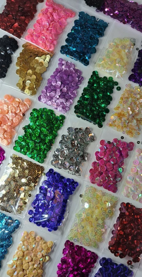 Lentejuelas Surtidas x6gr -100 paquetes - comprar online