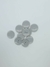 Botones gris x12 unid(23mm) en internet