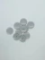 Botones gris x12 unid(23mm) en internet