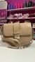 MORRAL BEIGE CON CADENA
