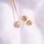 Conjunto Redondo Zircônia Dourado - comprar online