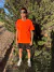 Remera Urban Luxury naranja drif ER116 - comprar online
