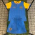 Conjunto bebe Boca oficial remera y short
