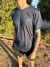 Remera Urban Luxury azul drif ER114 - Distrito Camisetas
