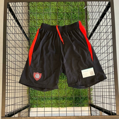 Short San Lorenzo negro con bolsillos