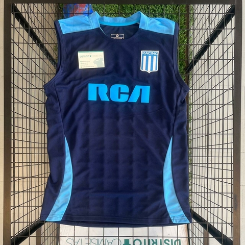 Musculosa Racing RCA azul