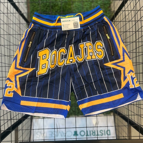Short Boca importado azul