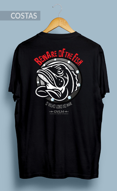 Camiseta BEWARE OF THE FISH na internet
