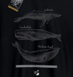 Camiseta Cetáceos - loja online