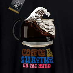 Camiseta COFFEE & SURFING - loja online