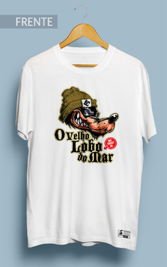 Camiseta lobo gorro - O Velho Lobo do Mar
