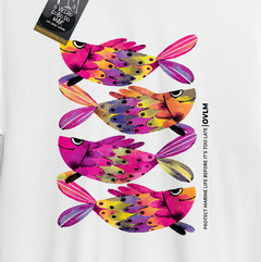 Camiseta PEIXES na internet