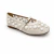 Sapatilha de Tela com Aplicações Off-White Camila Amorim - comprar online