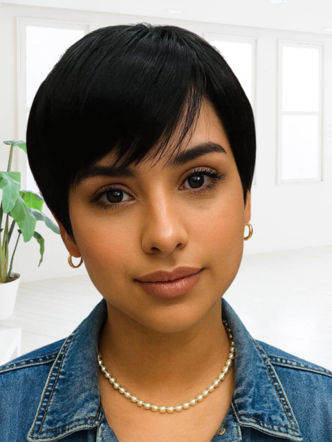 Peluca Garzon (20cm) 1 Negro - comprar online