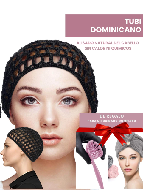 Tubi dominicano | El secreto dominicano para un pelo sano y fin frizz + regalo: kit de cuidado capilar - comprar online