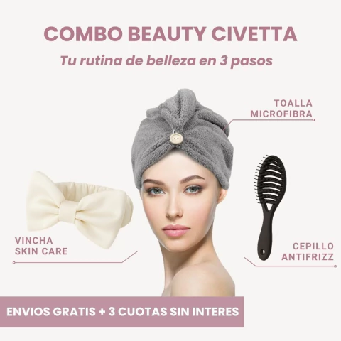 COMBO BEAUTY CIVETTA | tu rutina de belleza en 3 pasos - comprar online