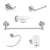 Accesorios Peirano Stick P/Baño 19006 (6 Pzas) - comprar online