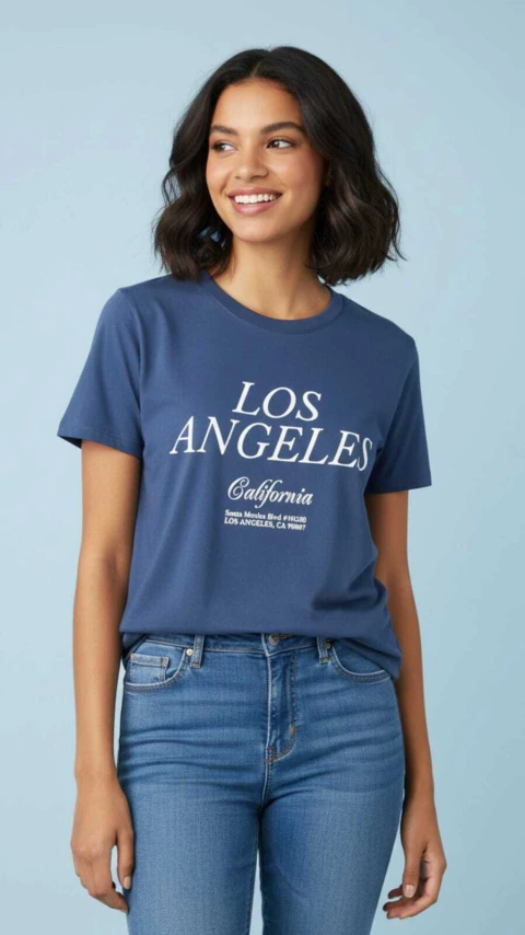 Blusa Tshirt Los Angeles