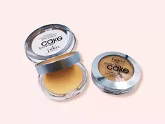 Polvo compacto Cake + esponja + espejo