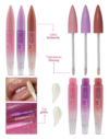 Brillo labial con destellos