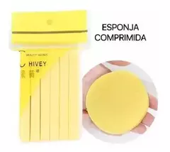 Esponja comprimida x12